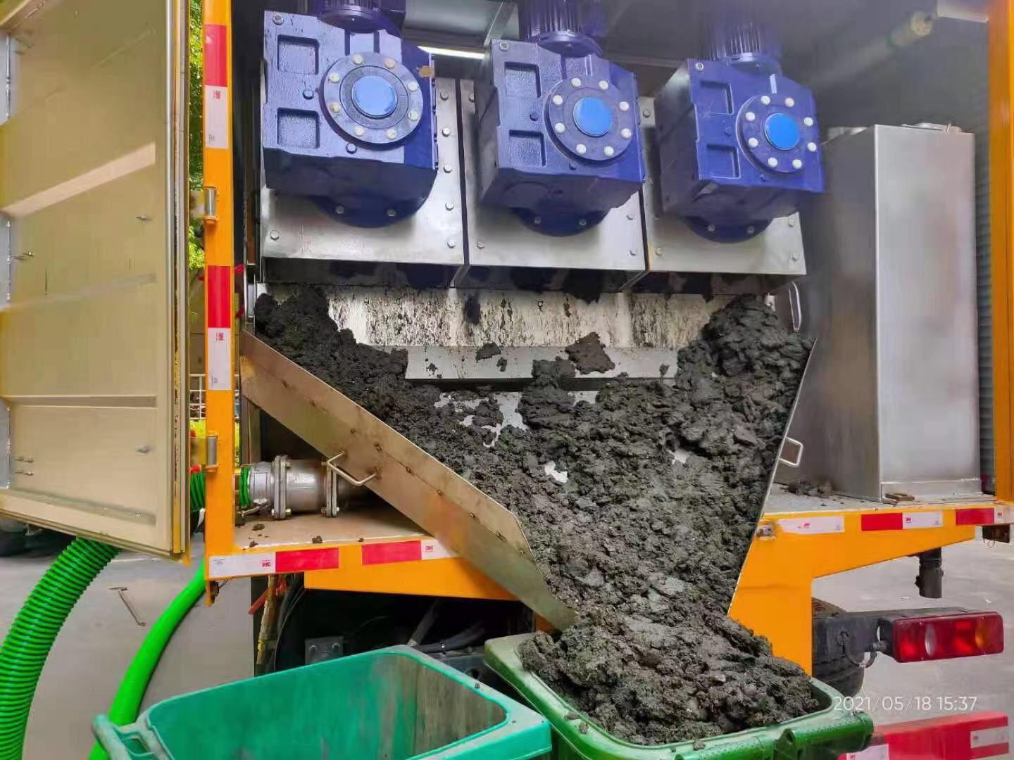 清新化粪池清掏城市维护站-泥浆净化干湿分离处理